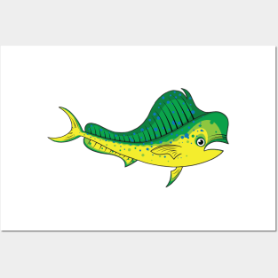 Mahi Mahi Posters and Art